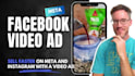 create a facebook video ad for your product