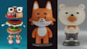 design a 3d character model for you in blender