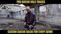 record lead electric guitar solo, professional guitarist