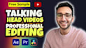 edit engaging talking head videos with motion graphics