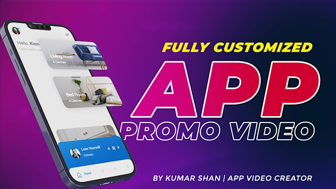 create modish custom app promo videos and explainer demo