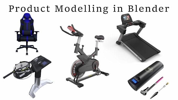 do 3d product modelling and rendering in blender