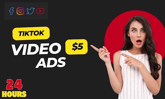 create 3 tiktok video ads within 24 hours
