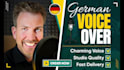 do a stunning german voiceover for your project