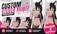 design and rig live2d vtuber model avatar art character in anime style