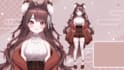 design vtuber model, live2d model, vtuber rigging, vtuber avatar, vtuber art
