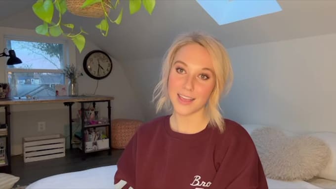 create a natural ugc selfie style video