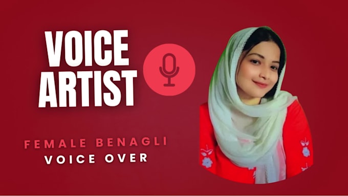 record professional female bengali voiceover
