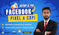 setup ga4 conversion analytics facebook pixel conversion api gtm meta pixel fix