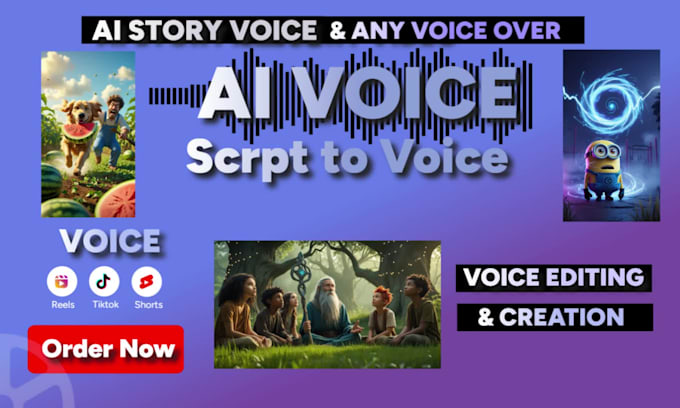 provide professional ai voice over services