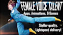 do female voice for apps animations games