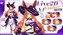 design high quality vtuber model and live2d rig for vtube studio