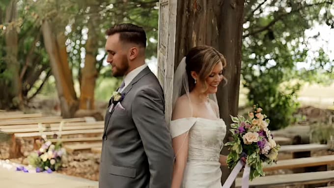 cinematic wedding video editing