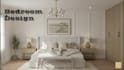 design a modern, scandinavian bedroom to suit your needs