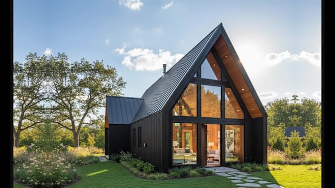 design tiny house plan, render 3d images for your dream home