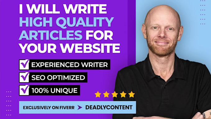write engaging SEO articles for your website