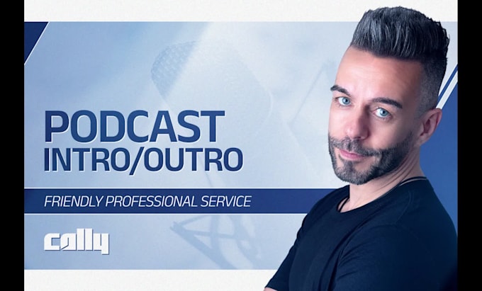 create a professional podcast intro and outro