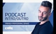create a professional podcast intro and outro