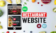 create best restaurant editable website