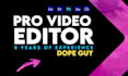 do professional video editing , youtube, motion graphics in 24hours