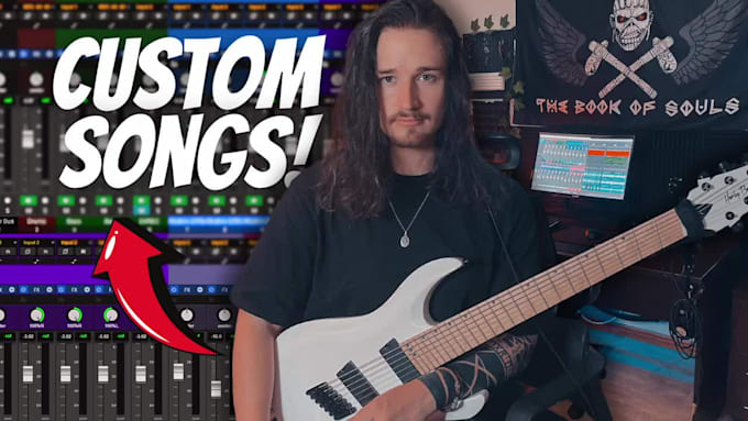 record a professional metal, rock or blues song