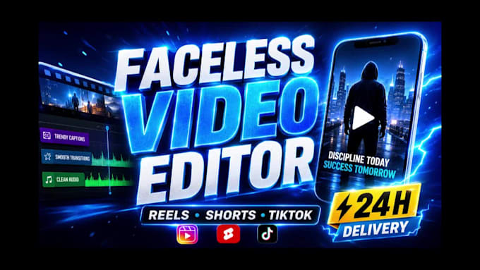 edit cash cow faceless reels, shorts, tiktok in 24 hours