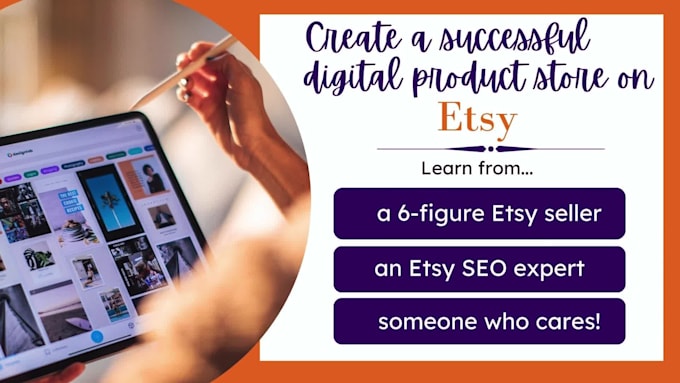 setup your digital etsy store using etsy SEO