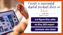 setup your digital etsy store using etsy SEO