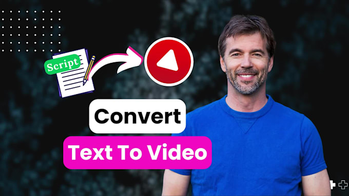 convert blog post, article or text to video with voice over