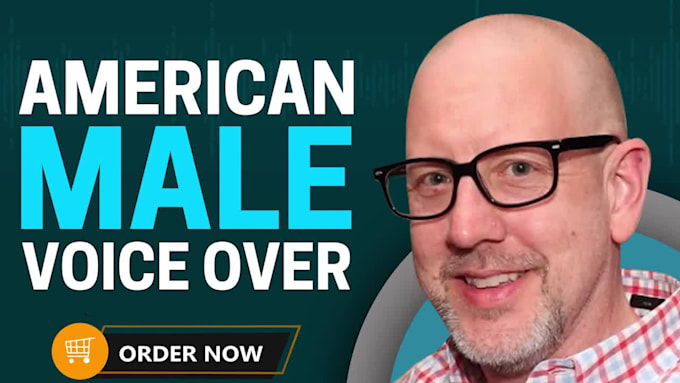 record a natural, human elearning voice over, esl, american male, english not ai