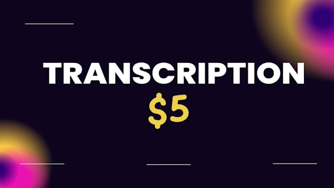 interview, audio, video, youtube transcriptions