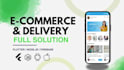 develop premium ecommerce or food delivery app in flutter