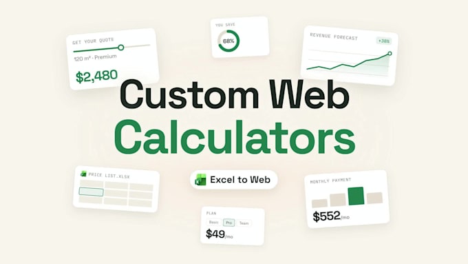 build a custom web calculator for your business