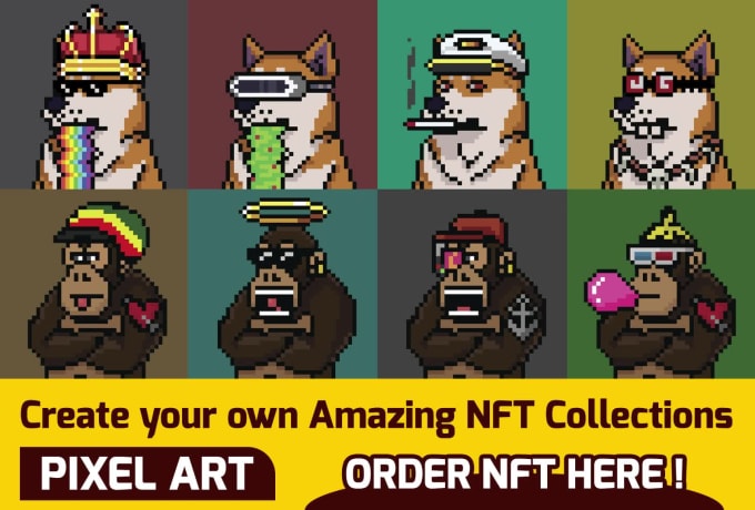 Creating a Free NFT Pixel Art in just 5 Minutes, by DY LEE, 2359media