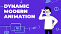 create dynamic modern 2d explainer animation