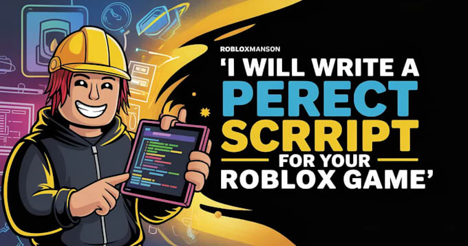 develop a complete roblox game, be your roblox developer and scripter