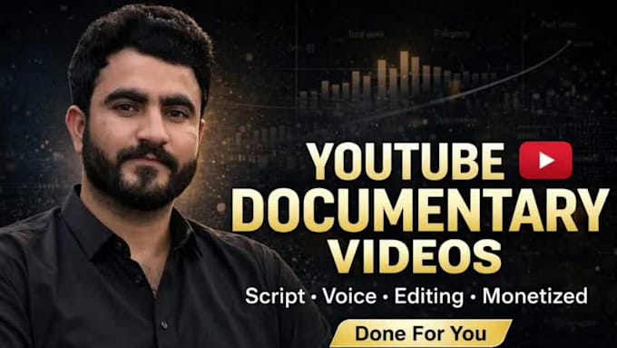edit high retention faceless documentaries and cash cow videos