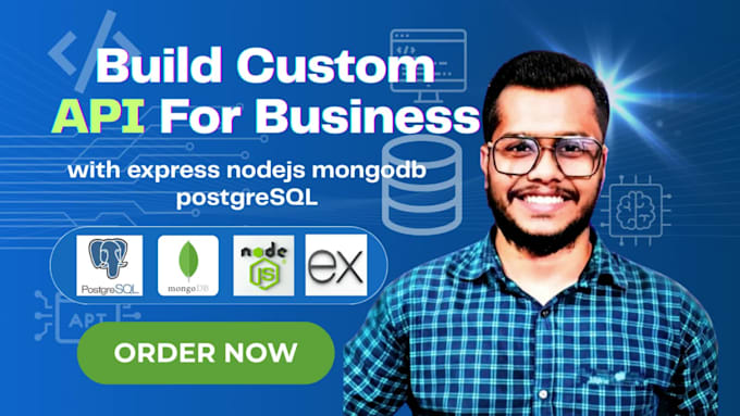 do professional nodejs API with express, postgresql,mongodb