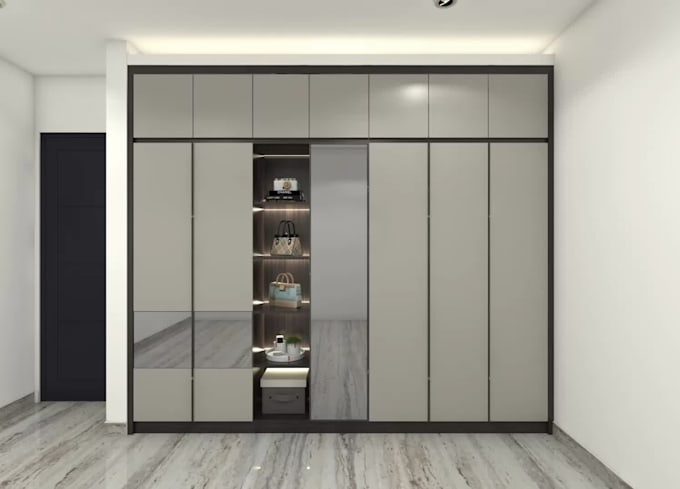 do create 3d interior design for your closet