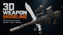 create custom 3d weapons and props for games