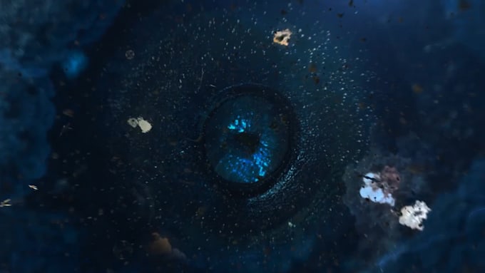 make space eye logo reveal opener