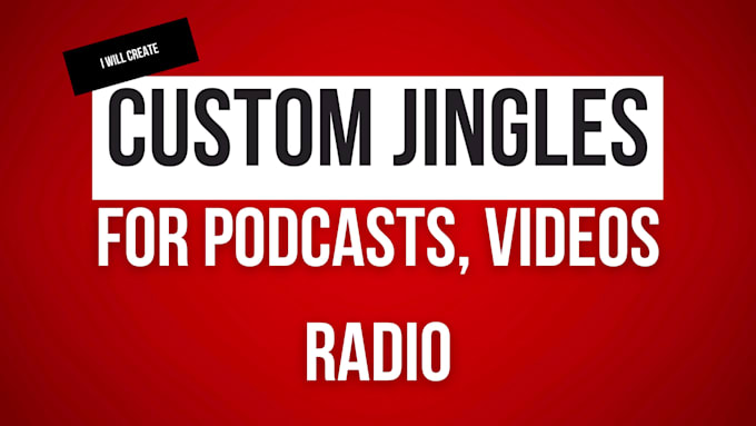 create custom jingles, intros, outros for podcasts, videos
