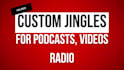 create custom jingles, intros, outros for podcasts, videos