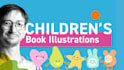 create captivating childrens book illustrations unique style