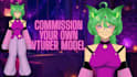design custom anime 2d vtuber avatar with basic rigging
