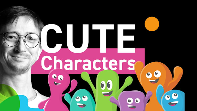 create cute characters illustrations