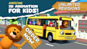 create 3d animated kids videos