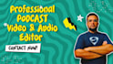 edit your podcast video for youtube with captions and color grade