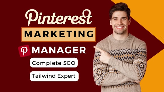 be your pinterest manager and marketing expert