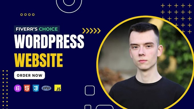 develop and design wordpress website